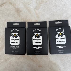 NEW BADTZ-MARU x Starface Hydro-Star 32 Pimple Patches Limited Refill Kit 3